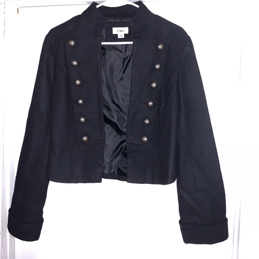 Black Cato “‘marching band” blazer